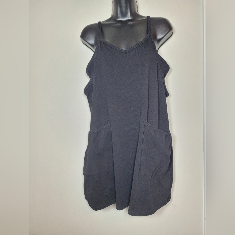 Tarse Black Athletic Dress Built in Shorts HIking Camping Outdoors sz M